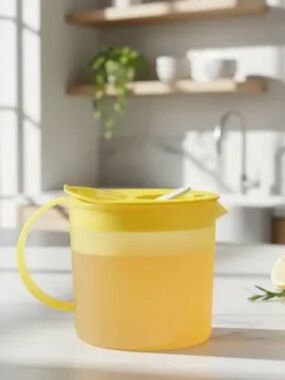 Tupperware Crystal Wave Micro
Plus Jar / Pitcher - Microwave - 1L